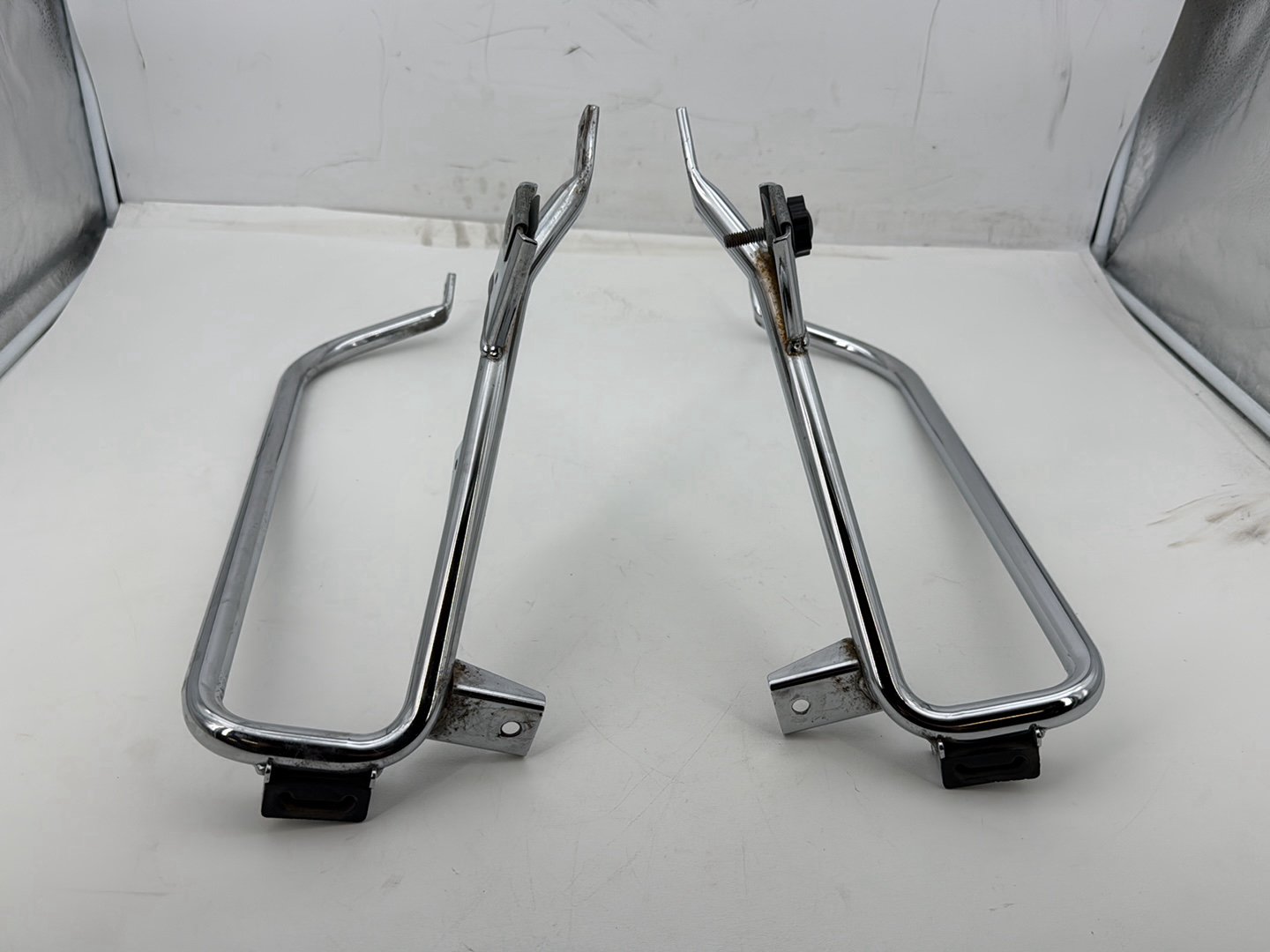 2013 Harley Street Glide Touring FLHX OEM Rear Left Right Saddlebag Guard Rails Bar