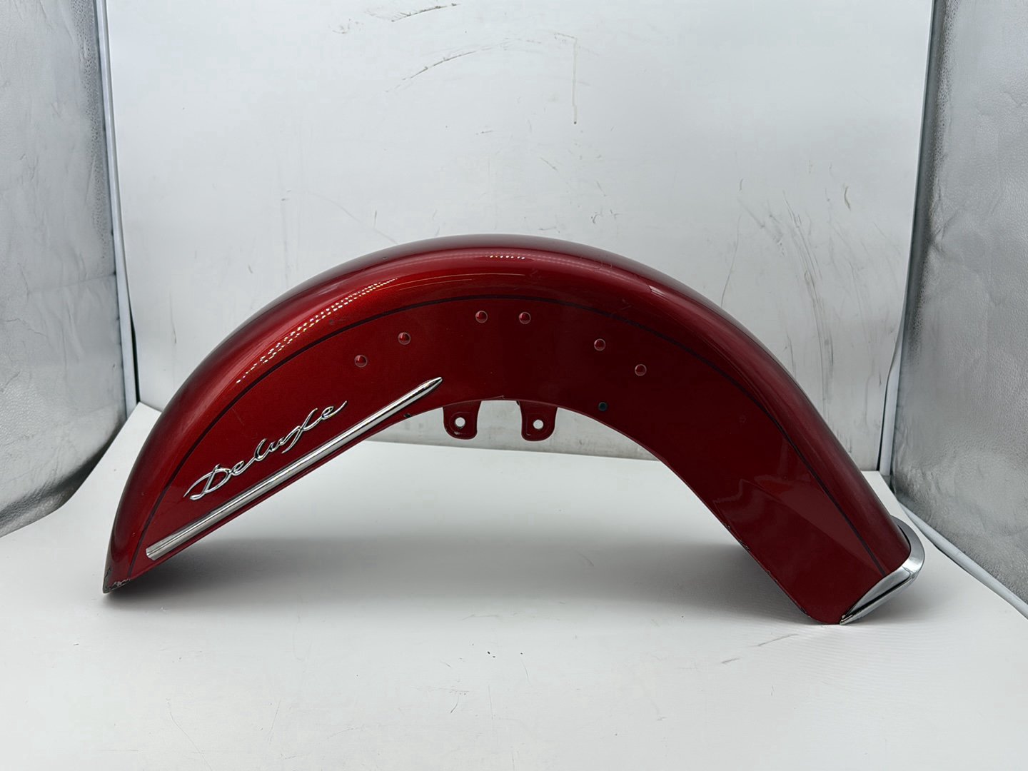 2008 Harley Softail Deluxe FLSTN OEM Front Wheel Fender Shell Panel