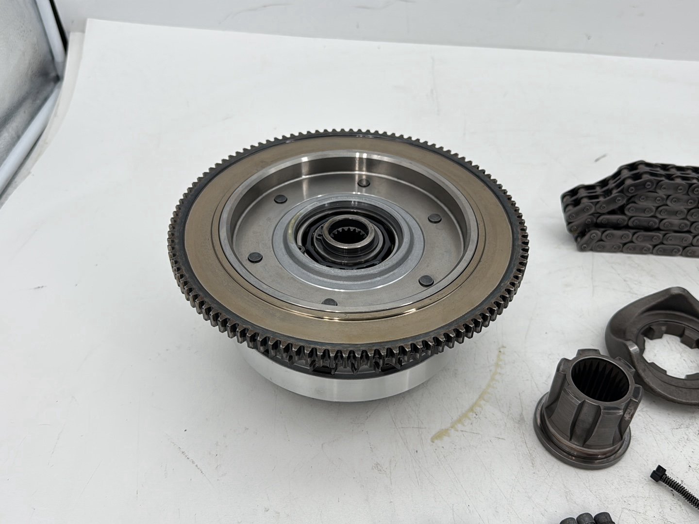 2008 Harley Touring FLHTCU Electra Glide Ultra OEM Clutch Basket Chain Tensioner Kit