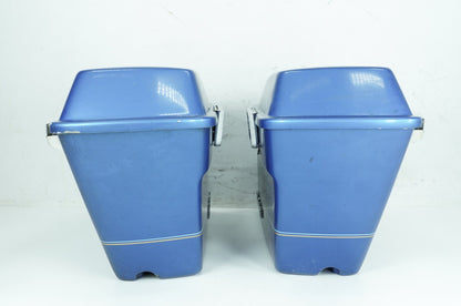 1984 - 1998 Harley-Davidson Touring Electra Glide Classic Left Right Saddlebags Luggage NOKey 90752-93