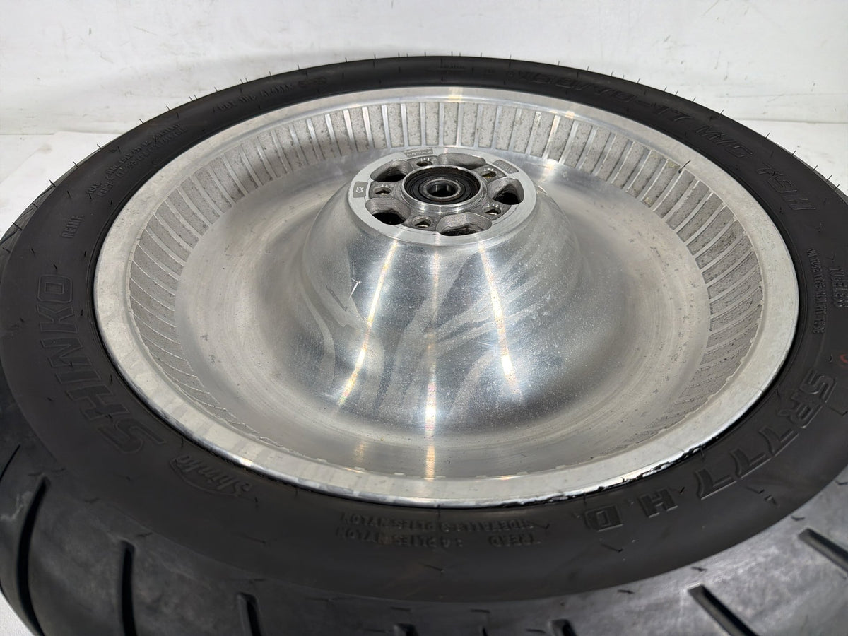 2006 Harley Softail Deuce FXSTDI OEM Rear Wheel Rim Tire 160/70-17 17"