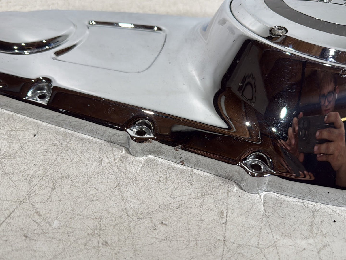 2013 Harley Electra Glide Touring CVO Eagle OEM Outer Primary Clutch 110 Cover