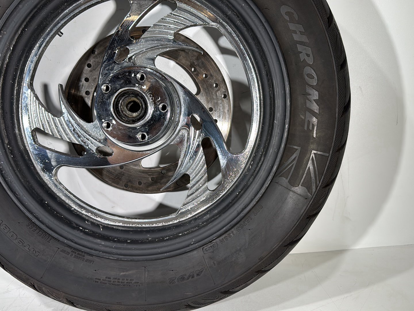 1999 - 2006 Harley-Davidson Dyna Low Rider Front & Rear Wheel Rim Tire MT90B16, 90/90H19 52H, 16" 19"