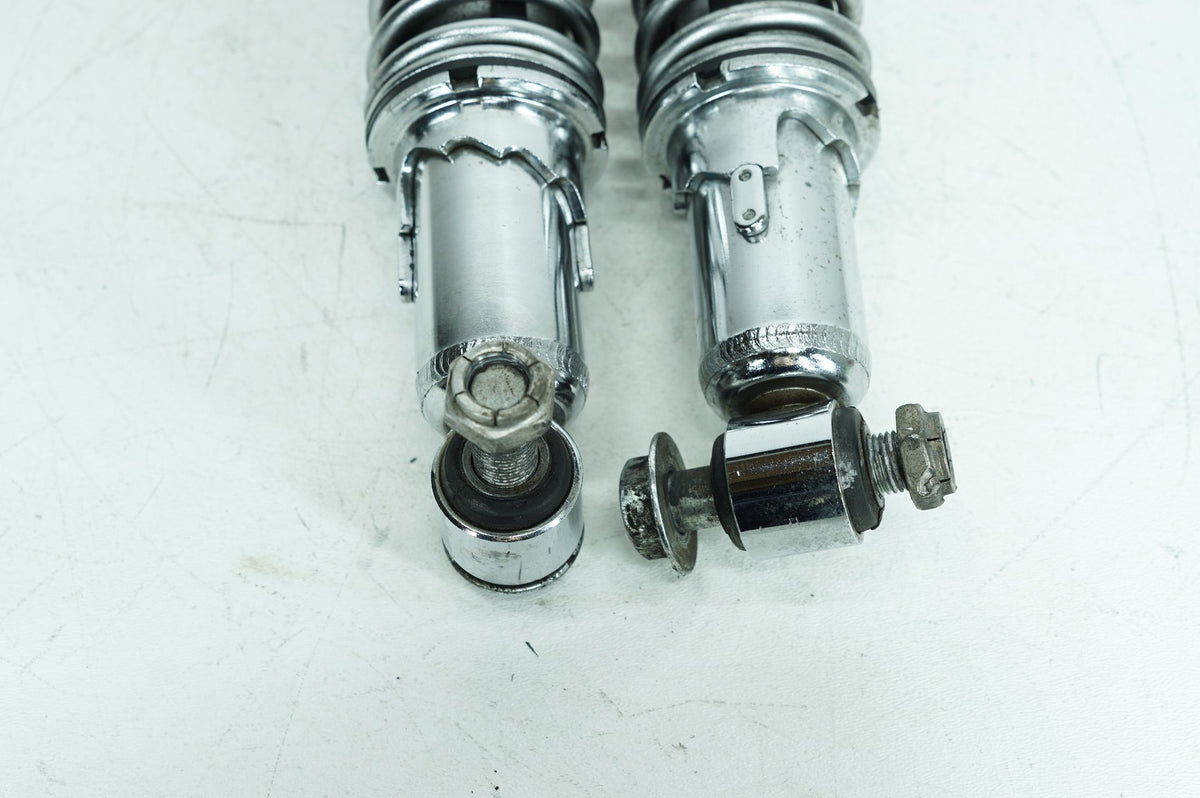 2003 Harley Sportster XL883 Hugger OEM Rear Left Right Shock Absorbers Low 12"