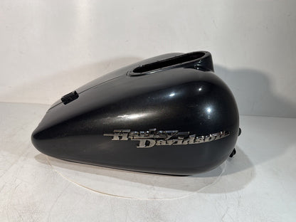 2007 - 2012 Harley-Davidson Touring Street Glide Fuel Gas Tank Gasoline Reservoir w/ Logo Stickers Emblems