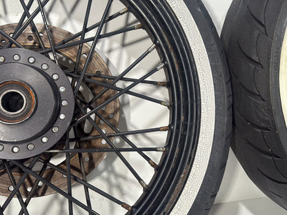 2004 - 2022 Harley-Davidson Sportster 1200 Nightster Front Rear Wheel Rim Tire Spoked  	43831-08