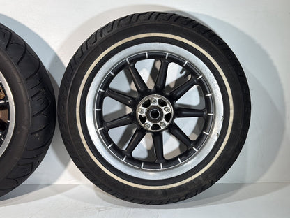 2007 - 2012 Harley-Davidson Touring Electra Glide Ultra Front & Rear Wheel Rim Tire 43402-00B