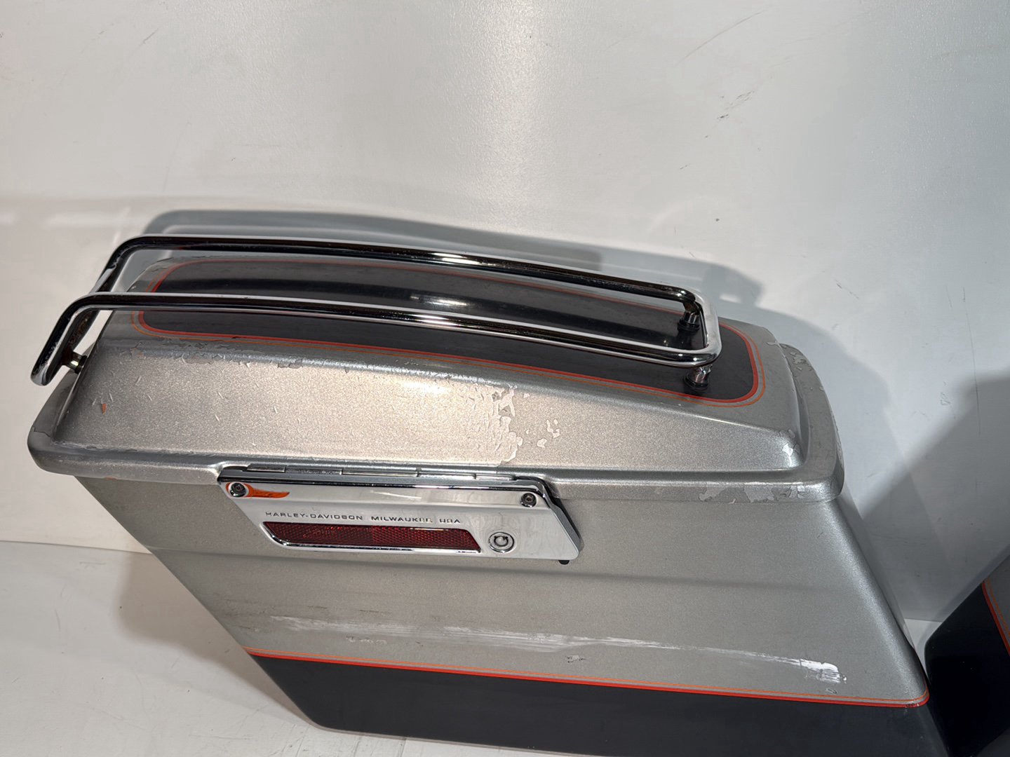 1984 - 1998 Harley-Davidson Touring Electra Glide Classic Left Right Saddlebags Luggage NOKey 90752-93