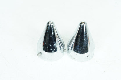 1984 - 1998 Harley-Davidson Touring Electra Glide Ultra Rear Wheel Axle Nut Covers Caps LA Choppers Spike