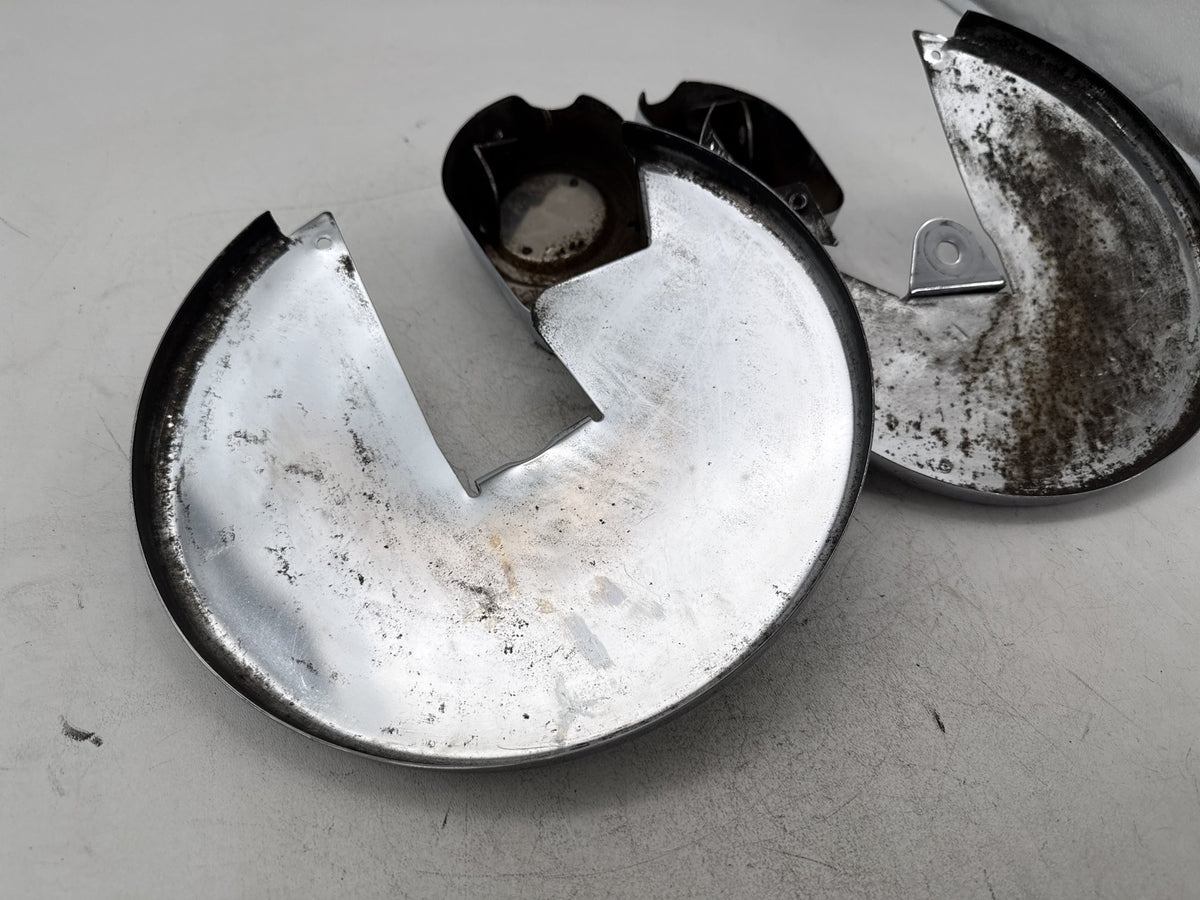 1993 Harley Electra Touring Sport OEM Front Wheel Axle Rotor Caliper Covers Kit