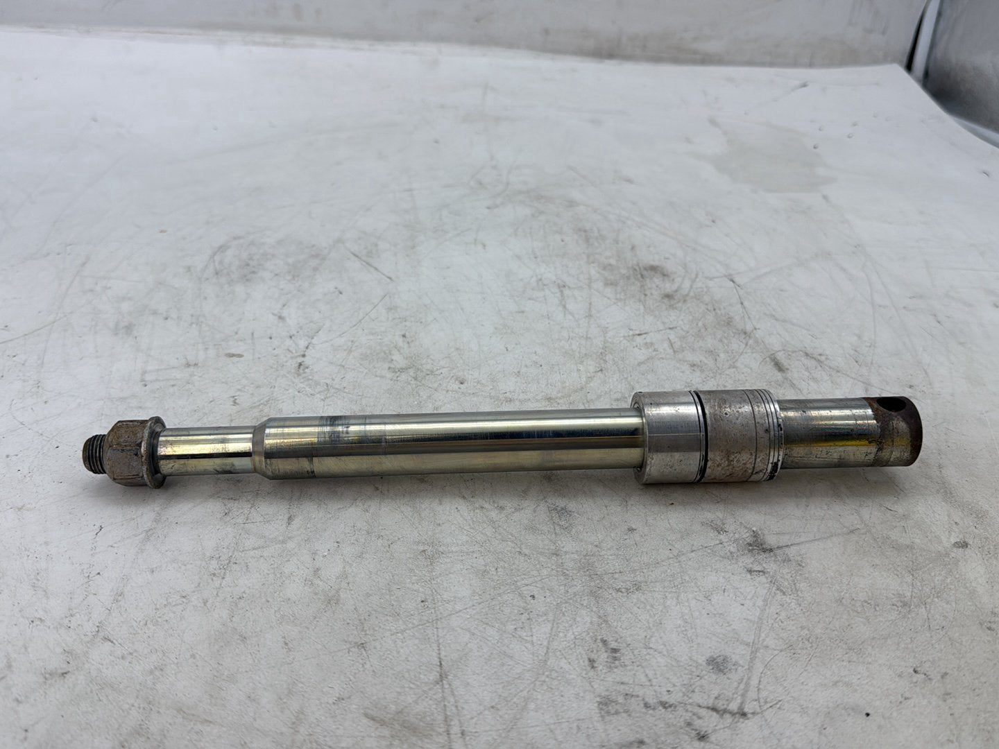 2012 Harley Dyna FXDF Fat Bob OEM Front Wheel Axle Bolt Shaft