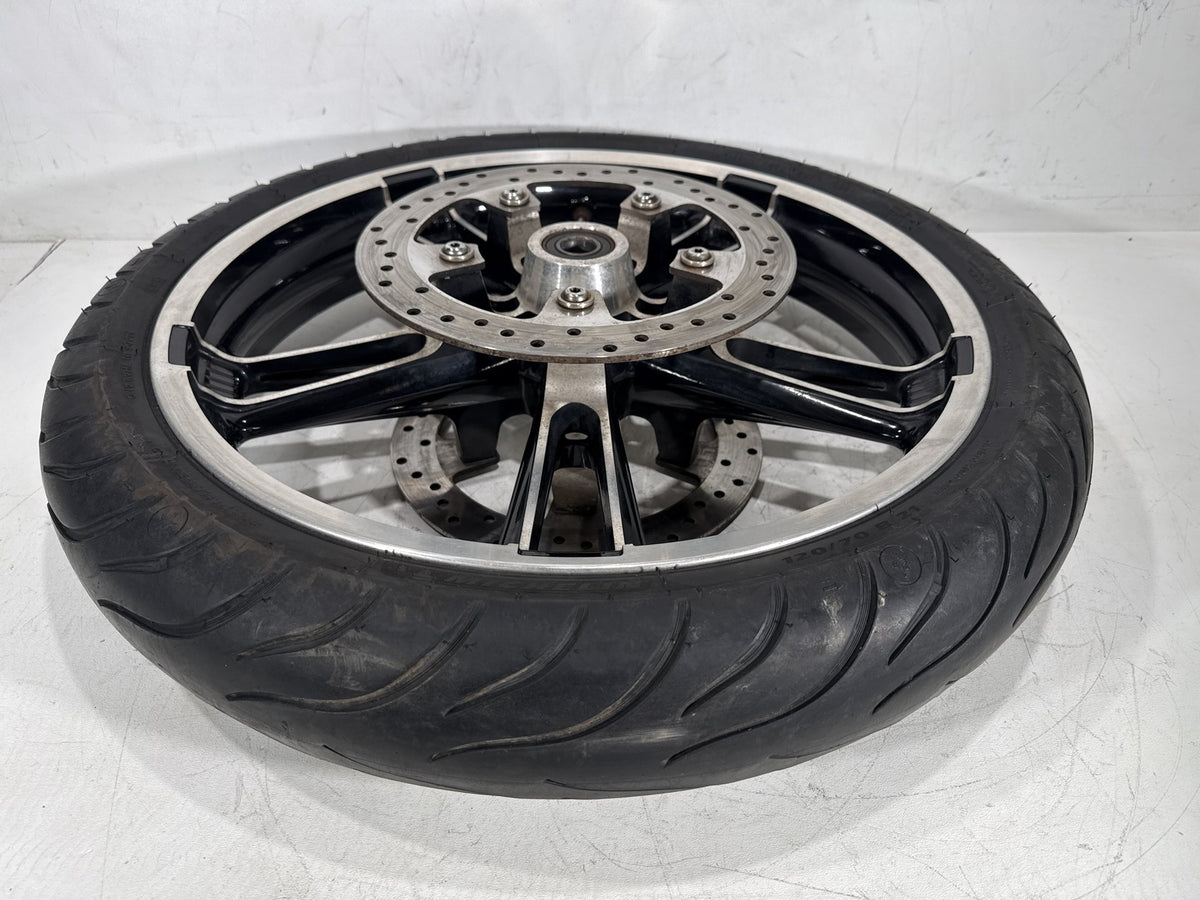 2011 Harley Street Glide Touring FLHX-103 OEM Front Wheel Rim Tire 120/70B21 21"