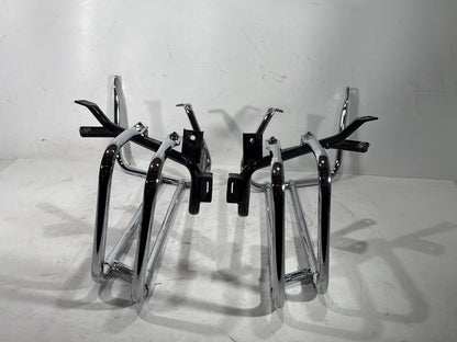 2013 Harley Electra Glide Touring Ultra FLHTCUI OEM Rear Left Right Saddlebag Guard Rails Bar