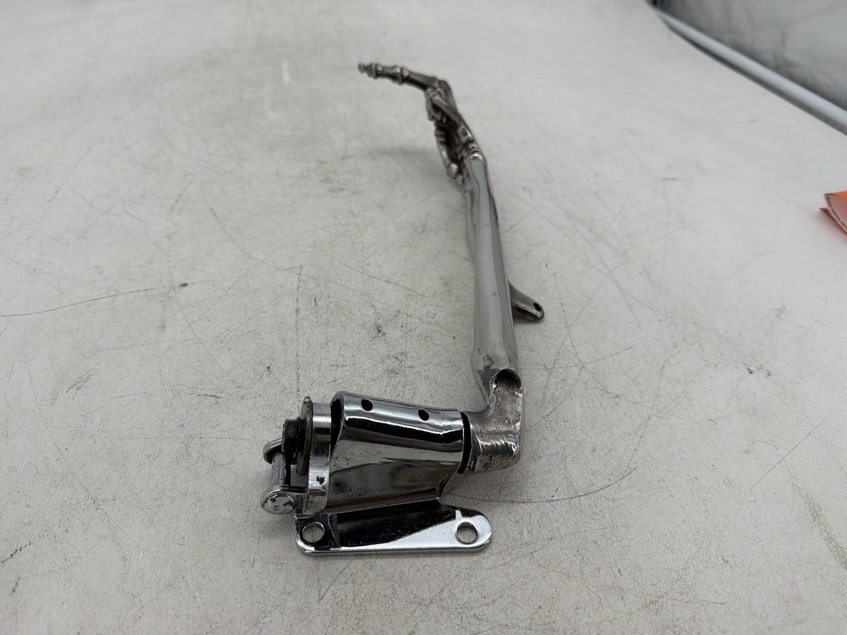 2004 Harley Electra CVO Eagle Left Side Jiffy Kick Stand Salute Skeleton Claw