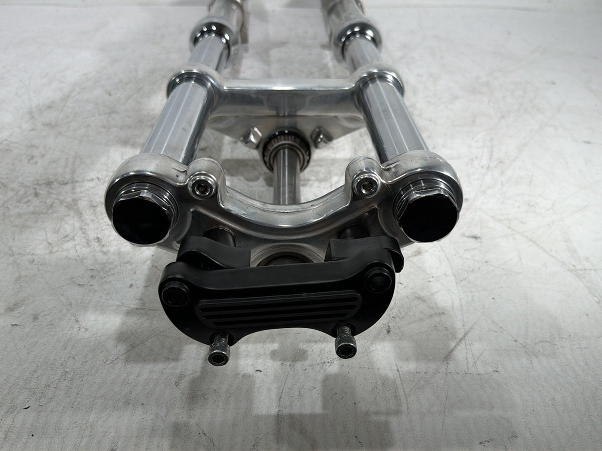 2006 Harley Sportster 883 XL883 OEM Front Triple Tree Set & LH RH Fork Legs Sliders