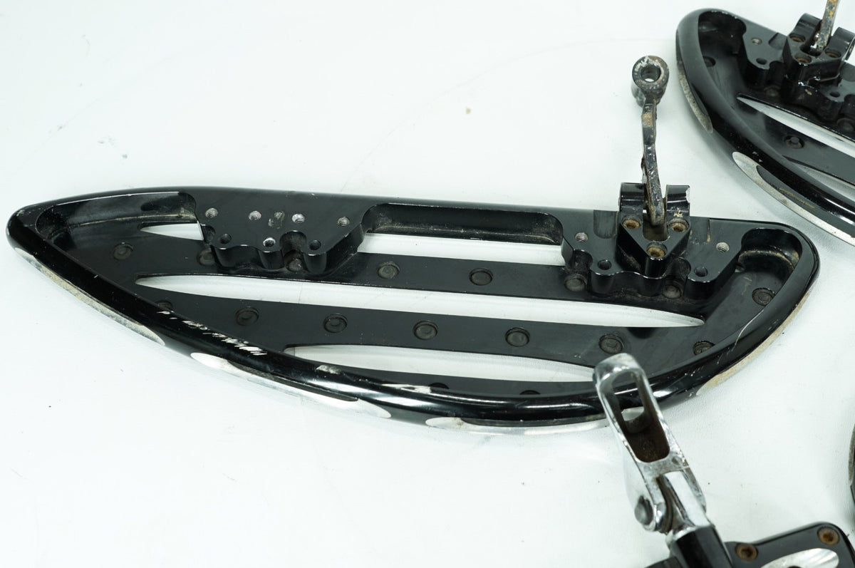 2016 Harley Touring Road Glide LH RH Driver Pass Floorboard Foot Rest Arlen Ness