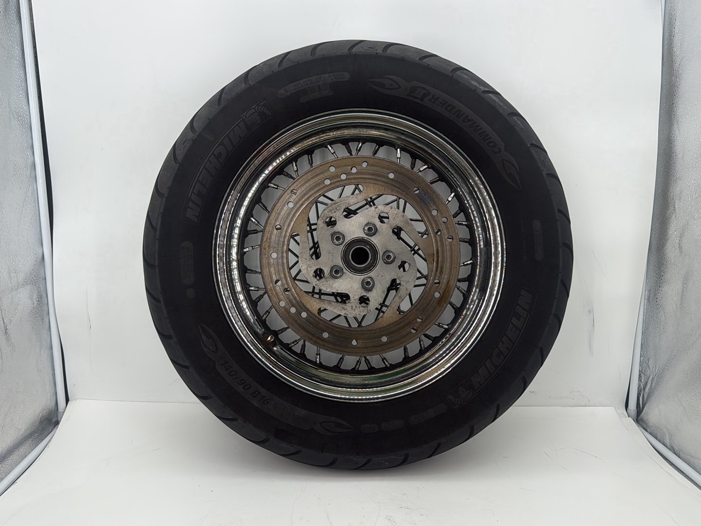 2005 Harley Touring FLHRCI Road King Classic OEM Rear Wheel Rim Tire Spoked