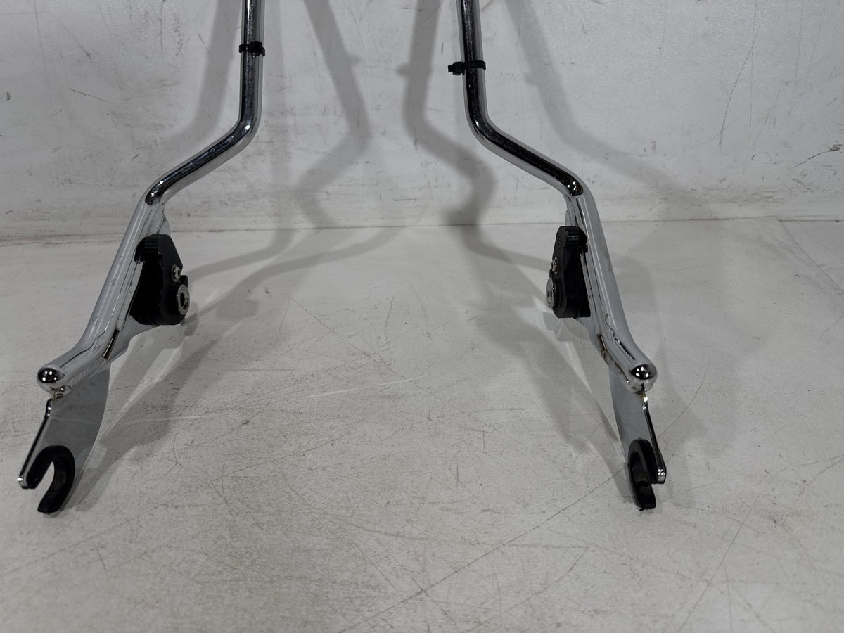 2013 Harley Street Glide Touring FLHX OEM Rear Back Sissy Bar Rail Sissybar