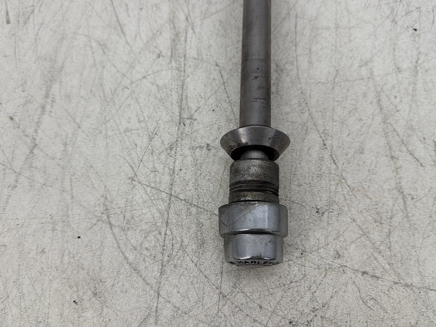 2000 Harley Softail FLSTC Heritage Classic OEM Front Wheel Axle Bolt Shaft