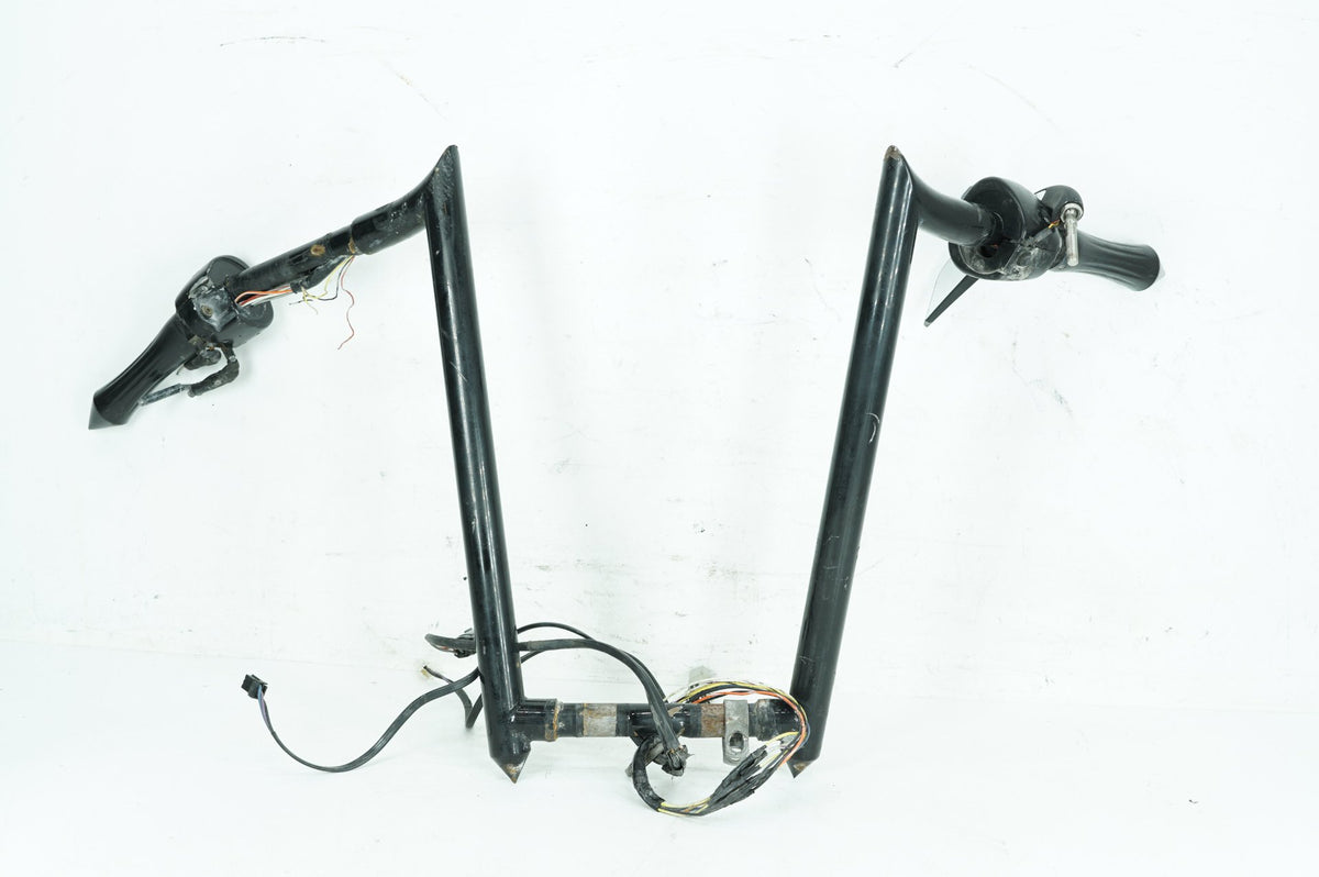 2007 Harley Dyna FXD Super Glide OEM Handlebars Left Right Switches Controls