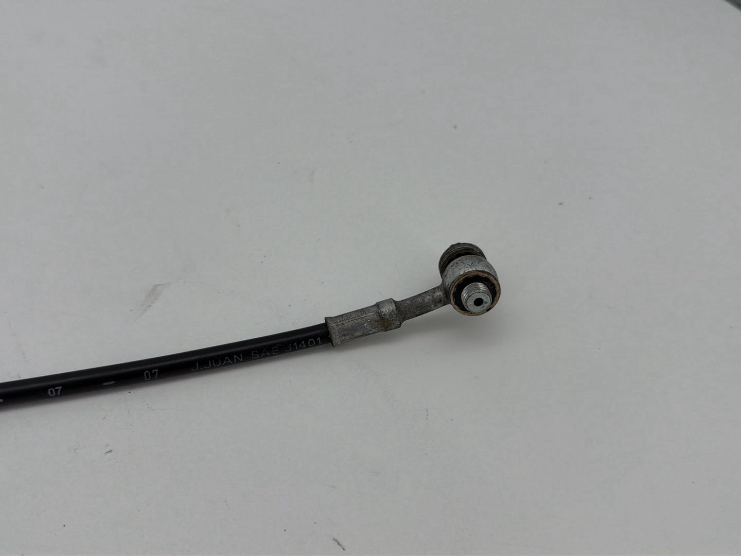 2009 Harley Dyna Street Bob FXDB OEM Rear Brake Hose Line Pipe