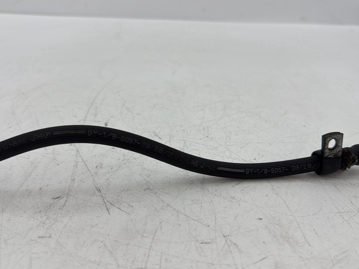 2002 Harley Dyna FXD Super Glide OEM Rear Brake Hose Line Pipe