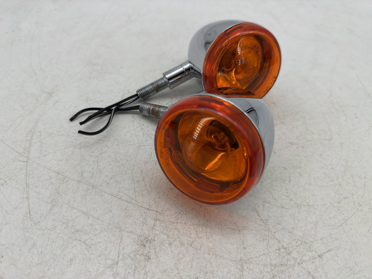 1991 Harley Sportster 883 XLH883 OEM Front Left Right Turn Signal Indicators