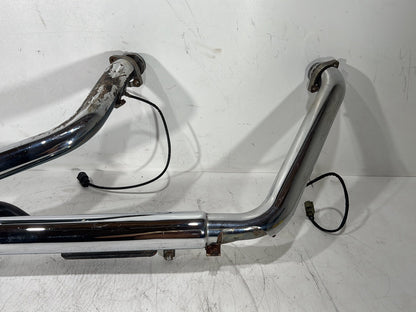 2013 Harley Heritage Softail Classic FLSTC OEM Exhaust Header Pipes Muffler Vance & Hines