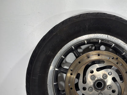 2004 Harley Touring FLHT Electra Glide OEM Front & Rear Wheel Rim Tire