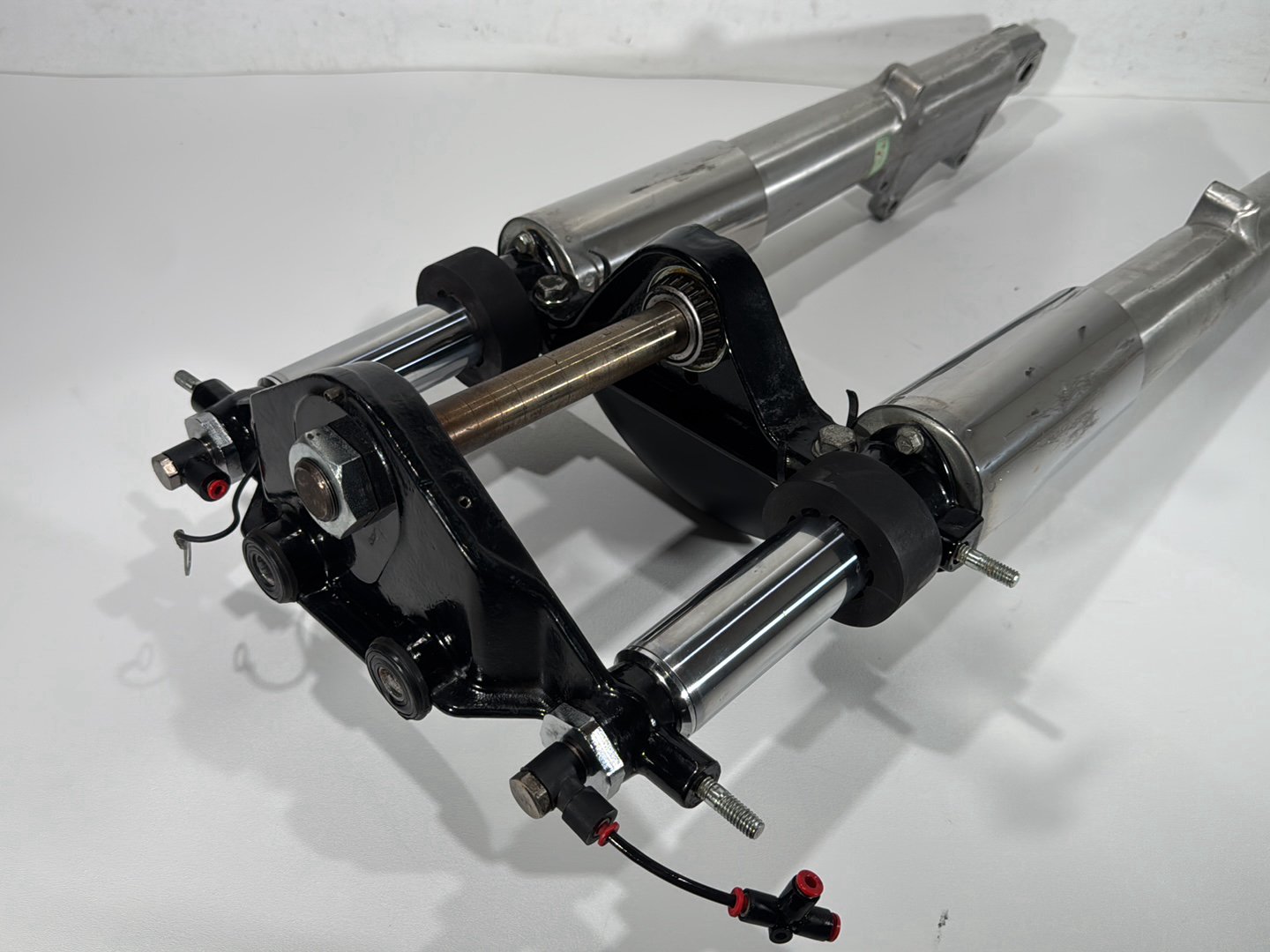 1998 Harley Road King Touring FLHRCI Classic OEM Front Triple Tree Set & LH RH Fork Legs Sliders
