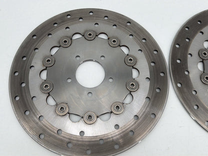 2008 Harley Dyna Fat Bob FXDF OEM Front Brake Rotors Disc Pair