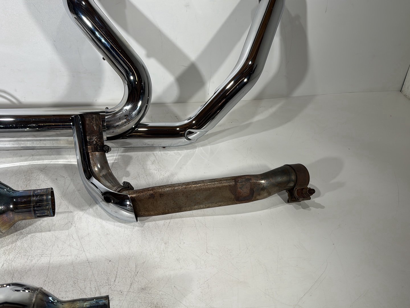 2007 - 2016 Harley-Davidson Touring Electra Glide Ultra Exhaust Header Pipes Muffler 66855-10