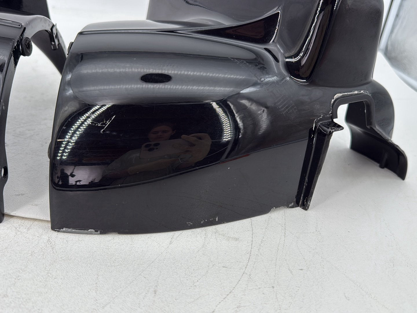 1999 - 2006 Harley-Davidson Touring Road King Police Left & Right Headlamp Nacelle Covers  	67674-94