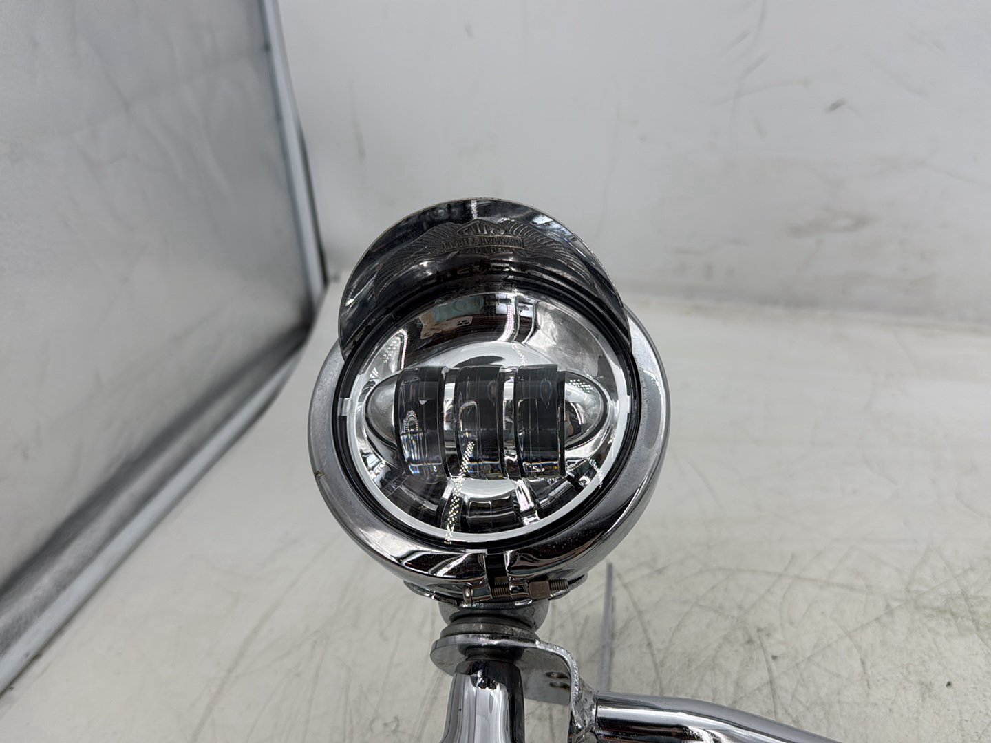 1998 Harley Touring FLHTCUI Electra Glide Ultra OEM Front Turn Signal Indicators Aux Light Bar