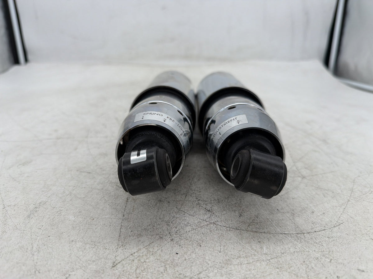 2012 Harley Dyna Fat Bob FXDF 103 OEM Rear Left Right Shock Absorbers 12"