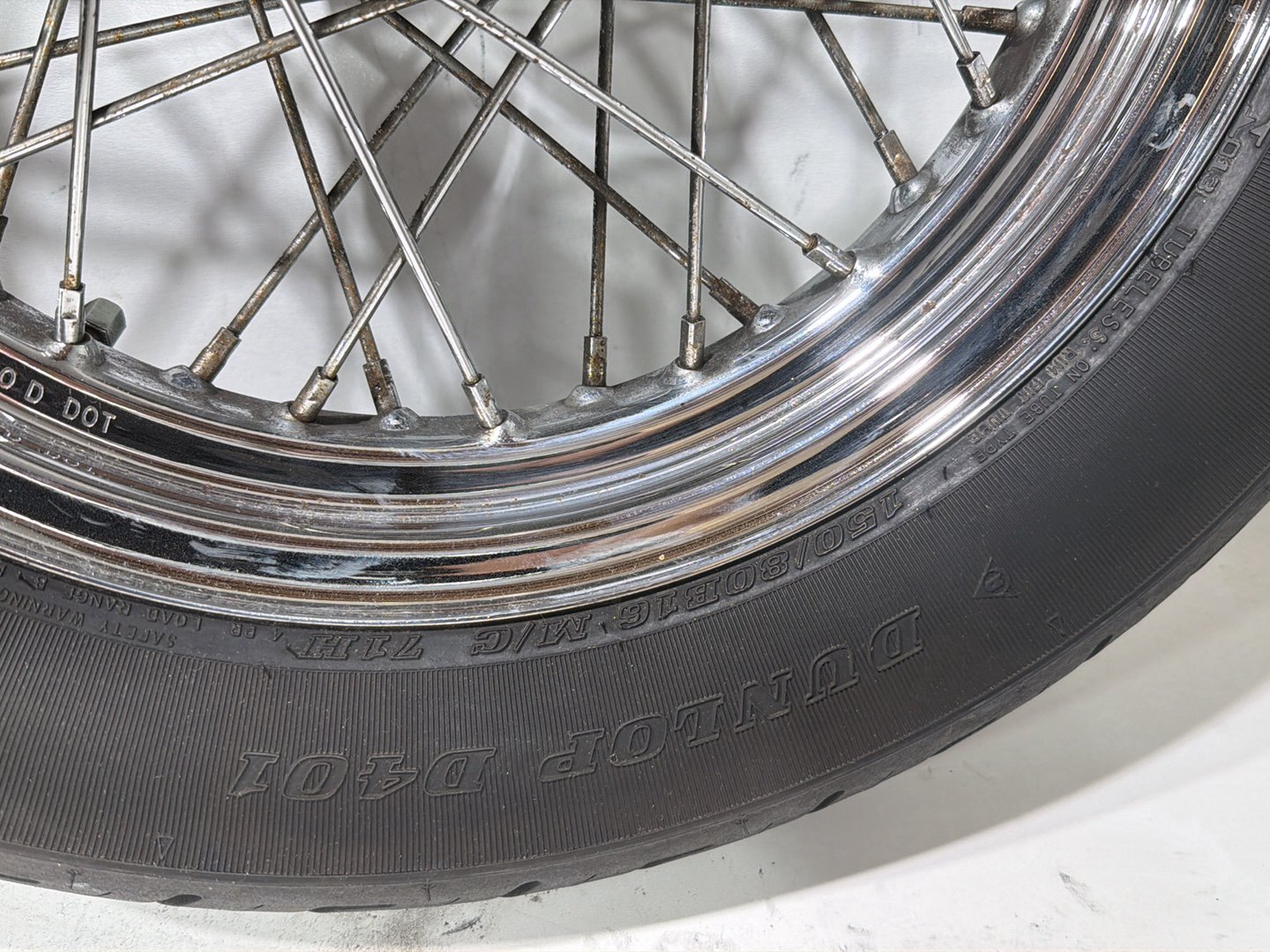 2005 Harley Sportster 1200 Roadster XL1200R OEM Front Rear Wheel Rim Tire Spoked