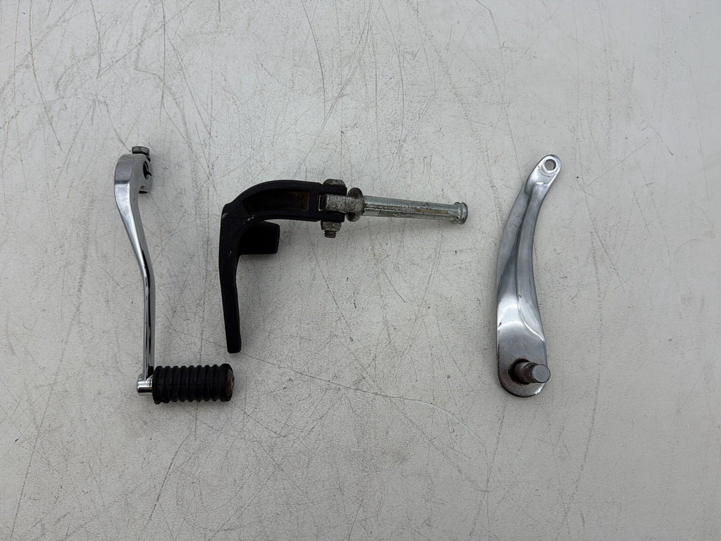 Left Foot Rest Support Bracket Peg, 33693-03, 2012, Harley-Davidson, Dyna, Wide Glide, FXDWG