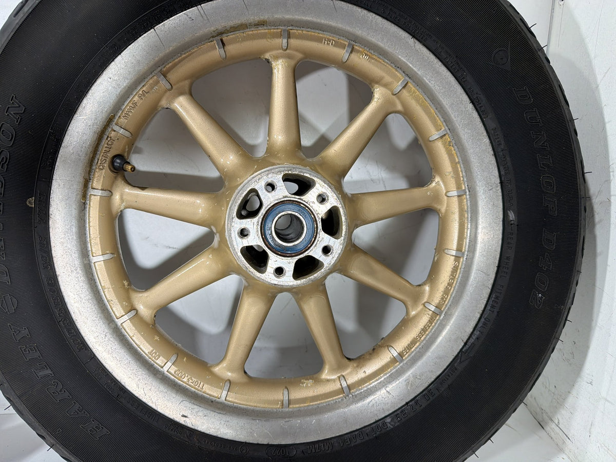 2004 Harley Electra Glide Touring Ultra OEM Front & Rear Wheel Rim Tire 16"