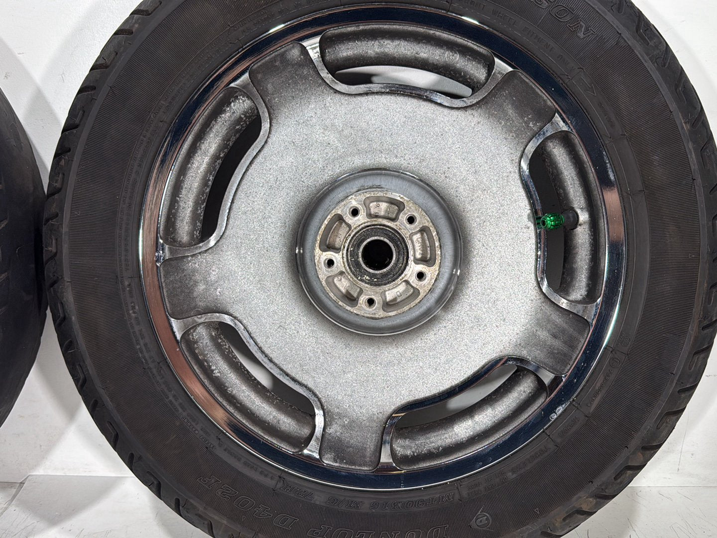 2004 Harley Road King Touring Custom FLHRSI OEM Front & Rear Wheel Rim Tire