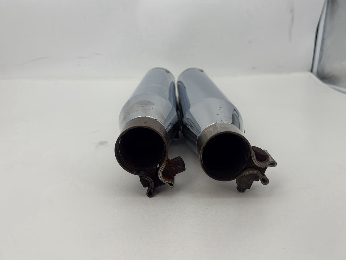 14 Harley Sportster XL883 883 SuperLow Exhaust Muffler Silencer Slip On RINEHART