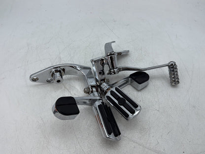 2000 Harley Dyna FXDWG Wide Glide OEM Left Right Foot Brake Control Pegs