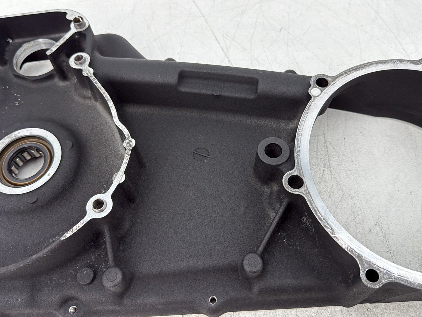 2010 Harley Dyna Fat Bob FXDF OEM Inner Primary Clutch Cover