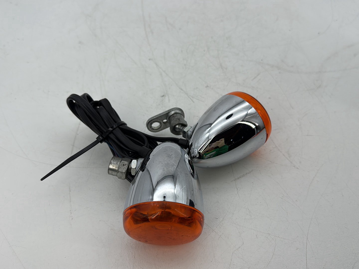 2002 Harley Dyna FXD Super Glide OEM Front Left Right Turn Signal Indicators