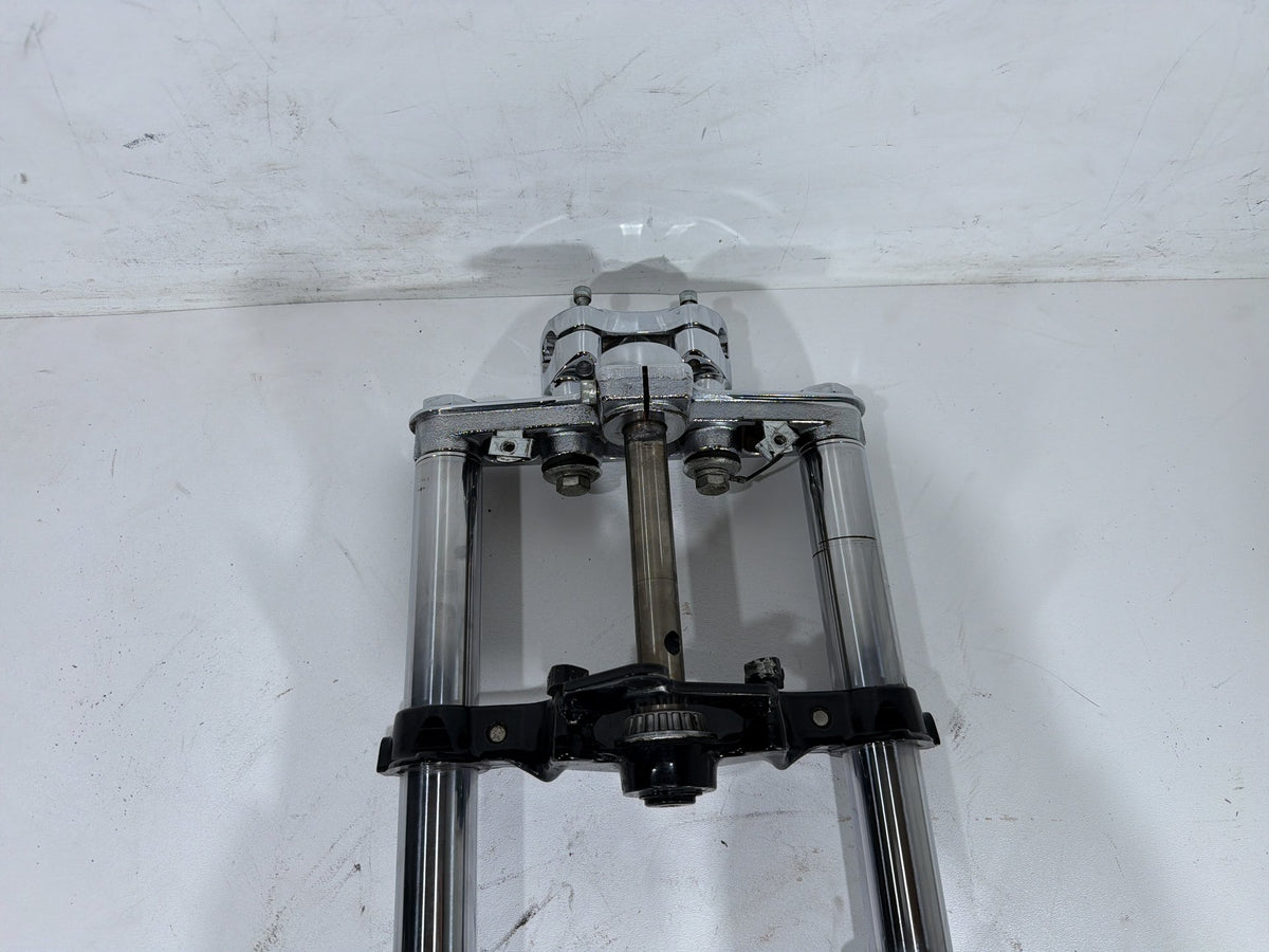 1997 Harley Heritage Softail OEM Front Triple Tree Set & LH RH Fork Legs Sliders