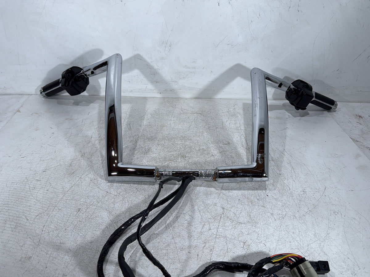 2009 Harley Road Glide Touring FLTR OEM Handlebars Left Right Switches Controls