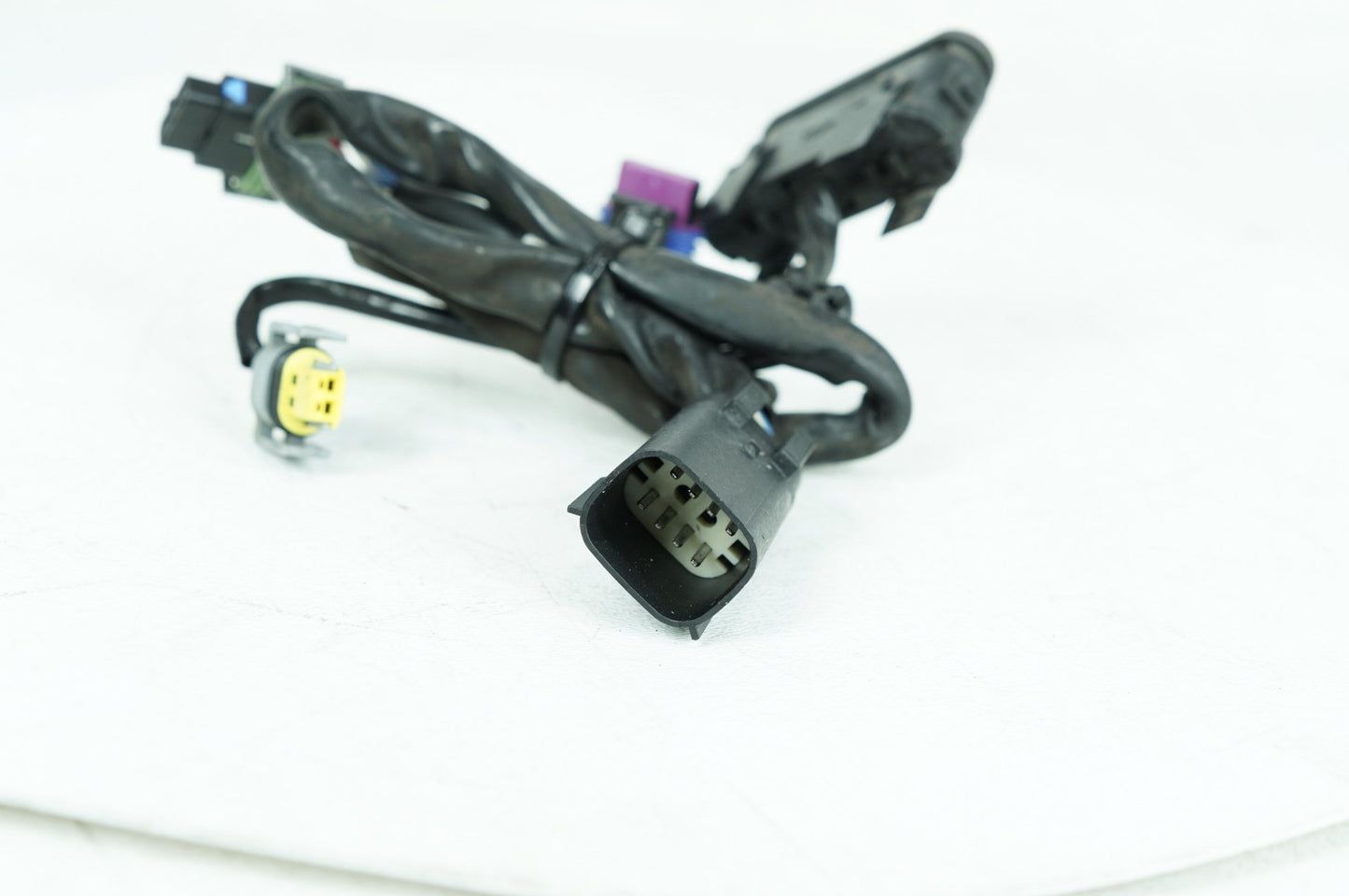 2014 Harley Dyna FXDWG Wide Glide OEM Dash Indicator Lamp Wire Plug In