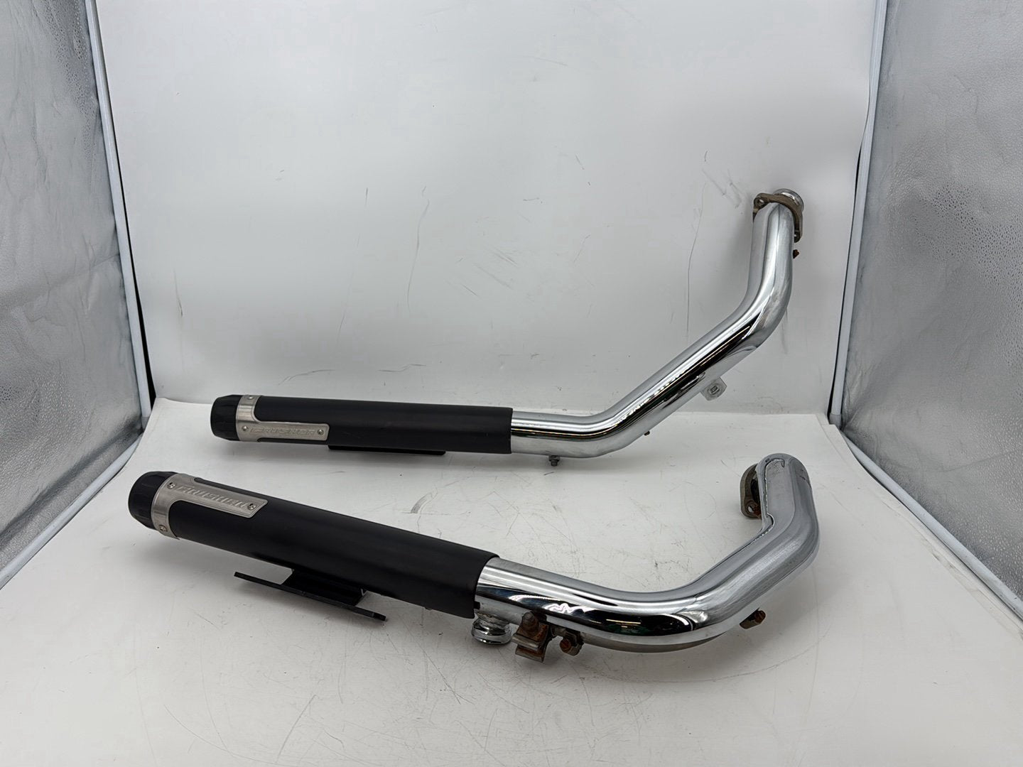 2006 Harley Sportster XL883C 883 Custom OEM Exhaust Header Pipes Muffler