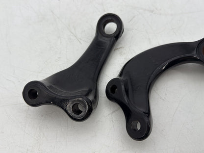 2006 Harley Sportster XL883C 883 Custom OEM Left Right Foot Rest Peg Support Bracket