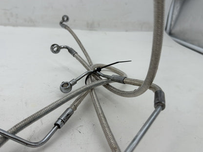 2011 Harley Road King Touring FLHRC Classic OEM Front Brake Hose Line Pipe ABS