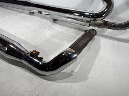 2012 Harley Street Glide Touring FLHX OEM Exhaust Header Pipes Muffler